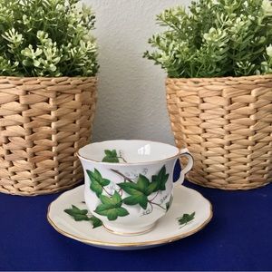Classic Royal Kent Bone China Tea Cup and Saucer Set